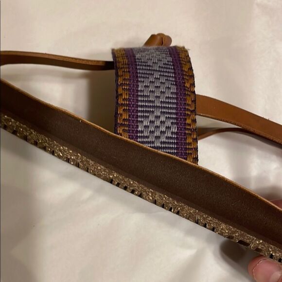 Feelgoodz Zensole Bohemian Sandals with Geometric Strap - Picture 7 of 9